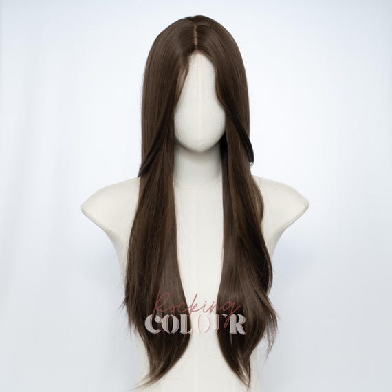 24-inch Straight Small Lace Front Wig | Dark Brown or  display picture 1