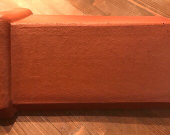 Ludowici-Celadon Chicago Imperial Tile Paintable Craft Supply DIY Paintable Decoupage Roof Tile Terracotta Freestanding Upcycle
