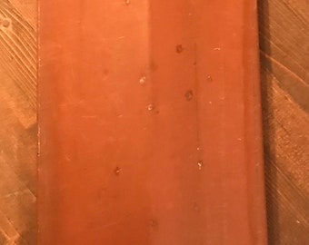 Tin Roof Tile Metal Paintable Craft Supply DIY Hanging Freestanding Upcycle