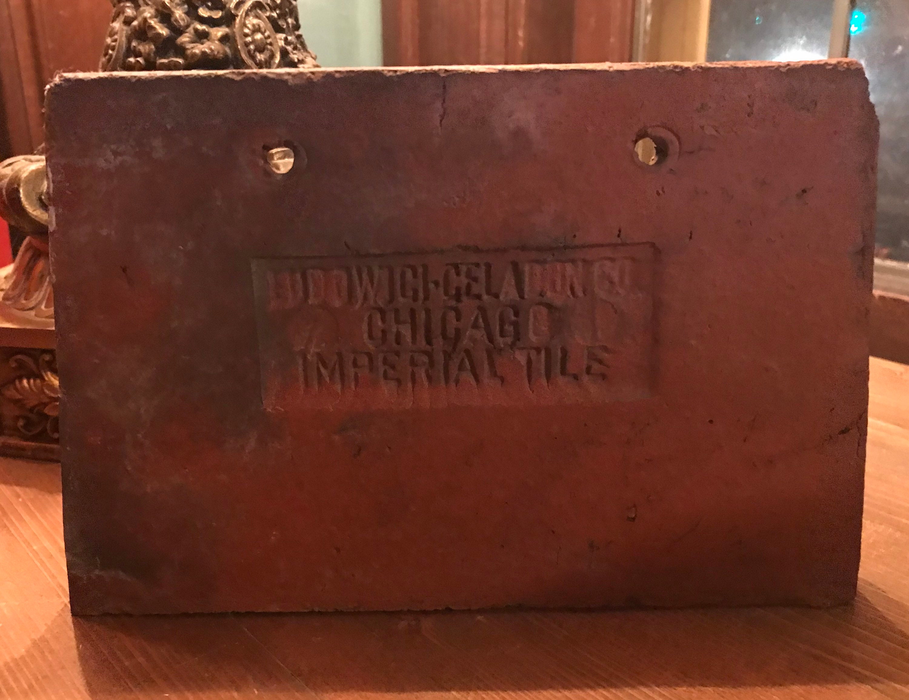 Ludowiciceladon Chicago Imperial Tile Paintable Craft Supply DIY