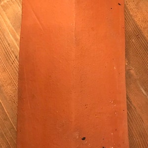 Terracotta Roof Tile Paintable Craft Supply DIY Paintable Decoupage Roof Tile Terracotta Hanging Upcycle