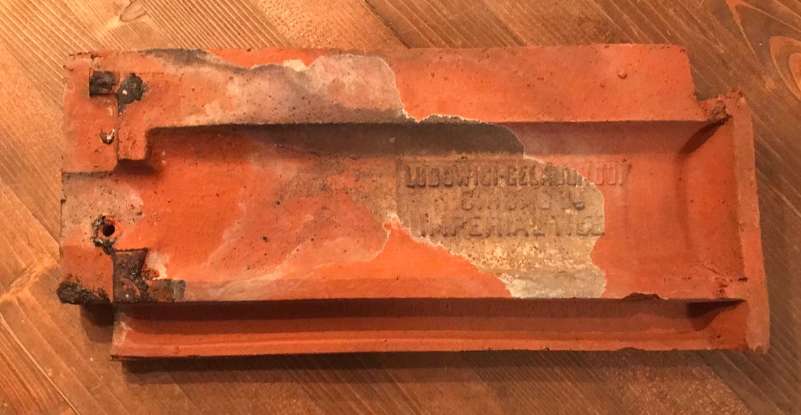 Ludowiciceladon Chicago Imperial Tile Paintable Craft Supply Etsy