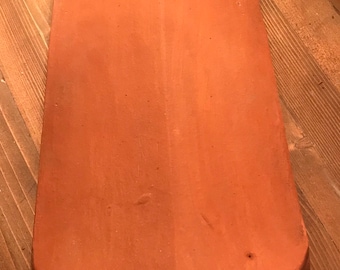 Terracotta Roof Tile Paintable Craft Supply DIY Paintable Decoupage Roof Tile Terracotta Hanging Upcycle