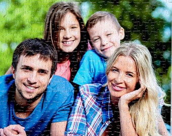 Custom Puzzle from photo, Personalized Puzzle 500 1000 Pieces, Personalized Gift for Mother's Day, Gift for mom, Gift for dad