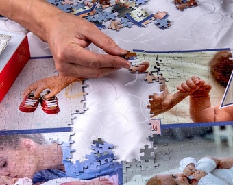 Custom Puzzle from Photo - 500 1000 Pieces Custom Puzzle - Christmas Gift - Create your own