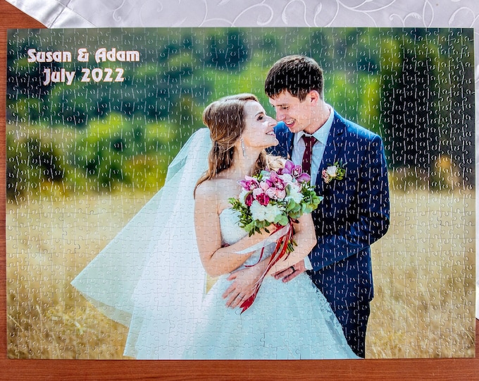 1000 Pieces Custom Puzzle, Create Your Own Photo Puzzle, Personalized Puzzle