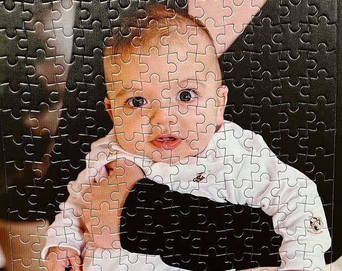 Personalized Photo Puzzle,Custom Jigsaw Puzzle,Your Text Here,Create Your Own Photo Puzzle