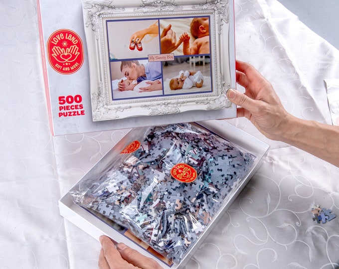 Custom Photo Puzzle - Puzzle for Adults - 500 1000 Pieces Puzzle - Personalized Puzzle Anniversary Gift