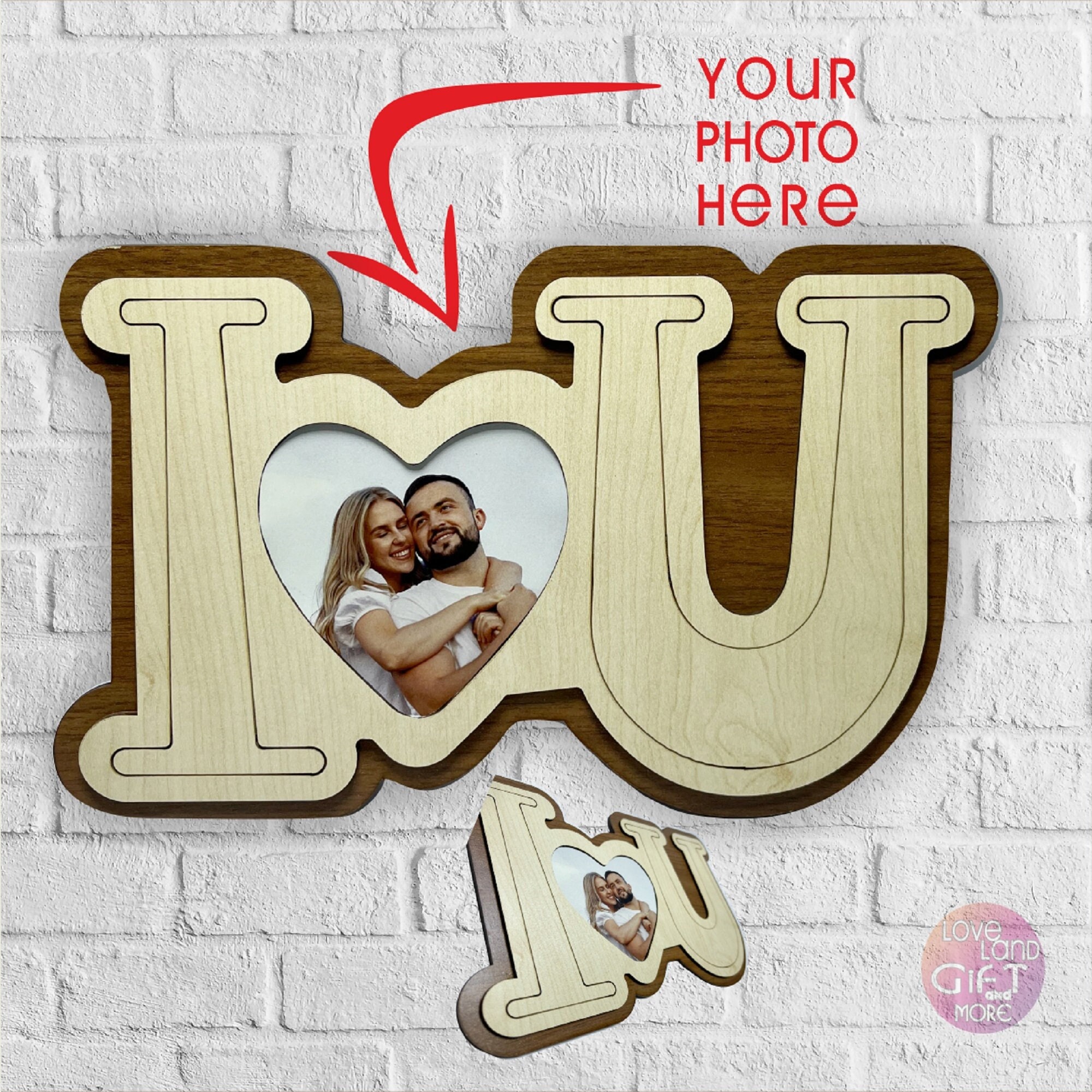 Custom Wood Photo Frames Custom Photo Frame Gift Personalized