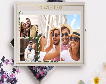 Personalized Puzzle - 500 1000 Pieces Custom Puzzle - Create Your Own Custom Photo Puzzle - Gift for Birthday