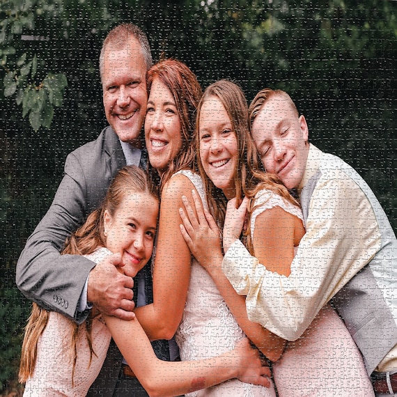 CUSTOM Picture Puzzle,Mother's Day Gift,Anniversary Gift,Personalized Gifts for Girl-Boyfriend, Personalized 99-240-500-1000 pcs Puzzle