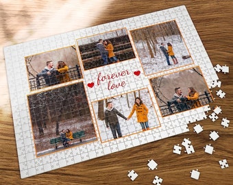 Personalized Gift- Puzzle from Your Photo - Custom Photo Puzzle - Personalized Puzzle - 500 100 Pieces Puzzle - Wedding Gifts - Couple Gifts