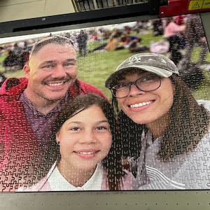 Personalized Photo Puzzle Custom photo puzzle 1000 pieces Custom Jigsaw Puzzle from your own picture Gift for Mom image 1