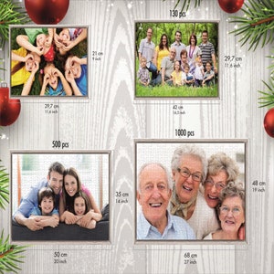 Personalized Photo Puzzle Custom photo puzzle 1000 pieces Custom Jigsaw Puzzle from your own picture Gift for Mom image 9