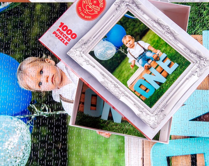 Personalized Puzzle, 1000 Pieces Custom Puzzle, Your Photo Puzzle,Chrismat Gift, Custom Photo Puzzle