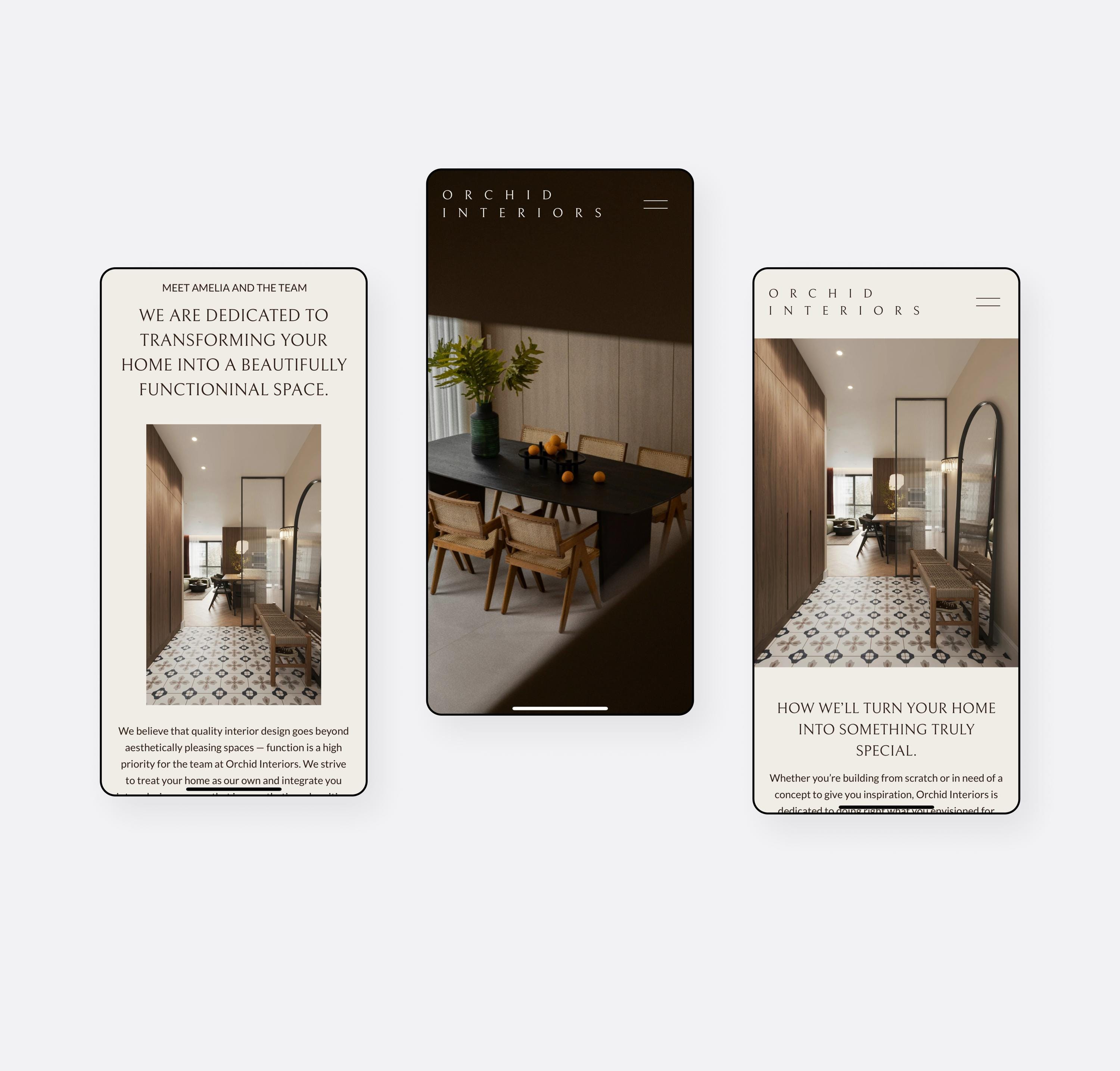 Squarespace Interior Design Template: Squarespace 7.1 Website - Etsy Canada