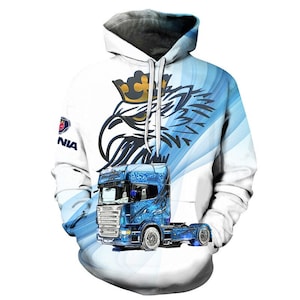 Truck falcon hoodie new cloth winter thick hooded Hoodie 3d printed new hoodie