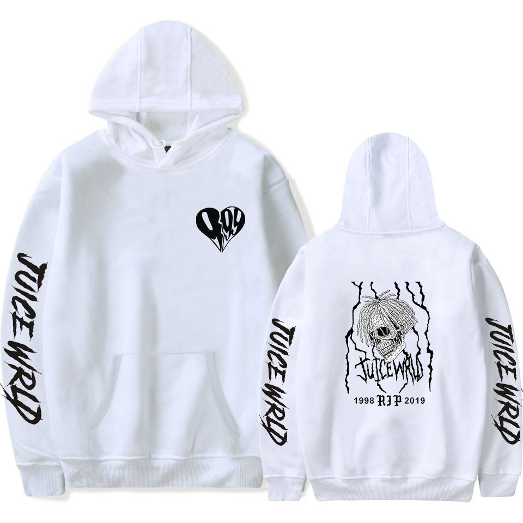 winter thick hooded 3D Hoodie