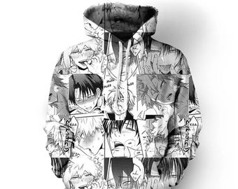Ahegao hoodie new cloth winter thick hooded Hoodie 3d printed new hoodie