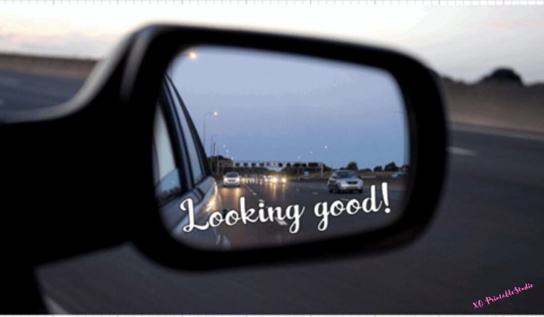 Vinyl Decals You Look Good Mirror Sticker Car Etsy