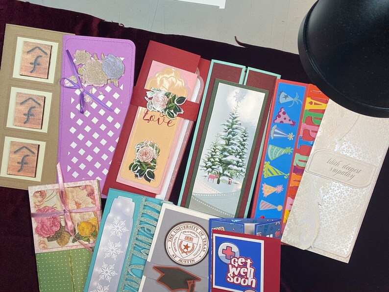 Slimline Card Blank Bundle Etsy