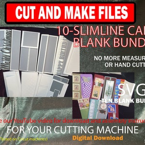 Slimline Karte Blanko Bundle