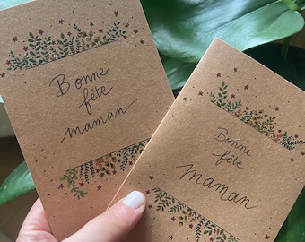 Carte bonne fête maman