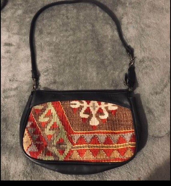 Vintage Yun Art Turkish Kilim Purse Shoulder bag