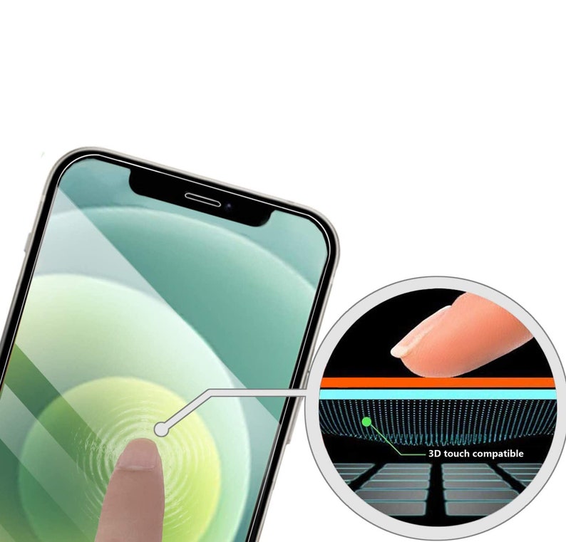 2x protecteur d'écran en verre trempé pour iPhone 6 6s 7 8 Plus SE 2020 X XS XR 11 12 13 Pro Max Mini protecteur d'écran image 5