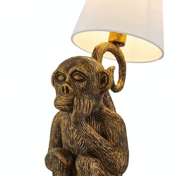 Monkey Lamp Etsy