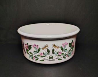 Portmeirion Botanic Garden 7" Round Vegetable Dish Souffle Drum