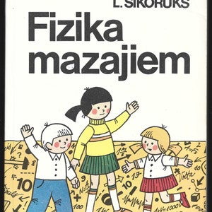 Fizika mazajiem, vintage latvian children's book Physics for a little ones image 1