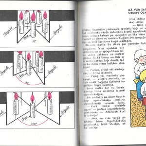 Fizika mazajiem, vintage latvian children's book Physics for a little ones image 2