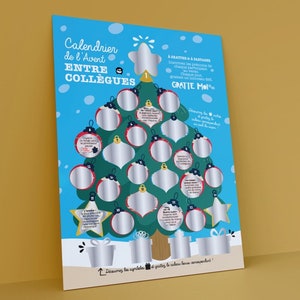 Entre collègues // Calendrier de l'Avent pour attendre Noël image 4