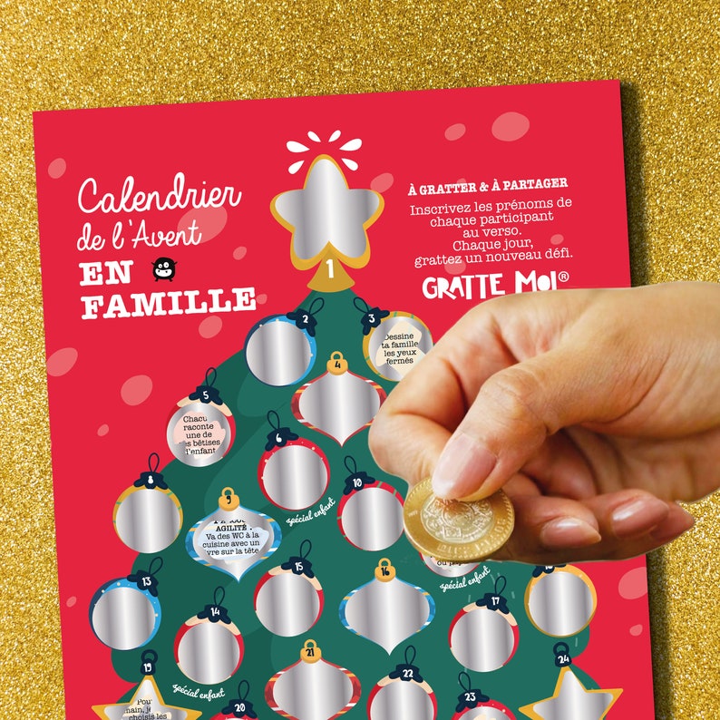 En famille // Calendrier de l'Avent pour attendre Noël image 1