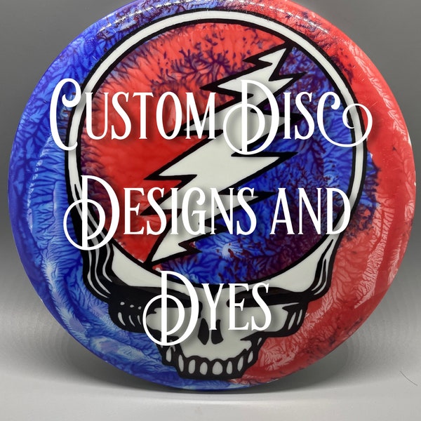Custom Disc Golf Dyes and Designs