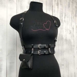 Waist Harness Belt for Women, Top Harness Belt, Chest Harness Belt, Harness Woman Outfit