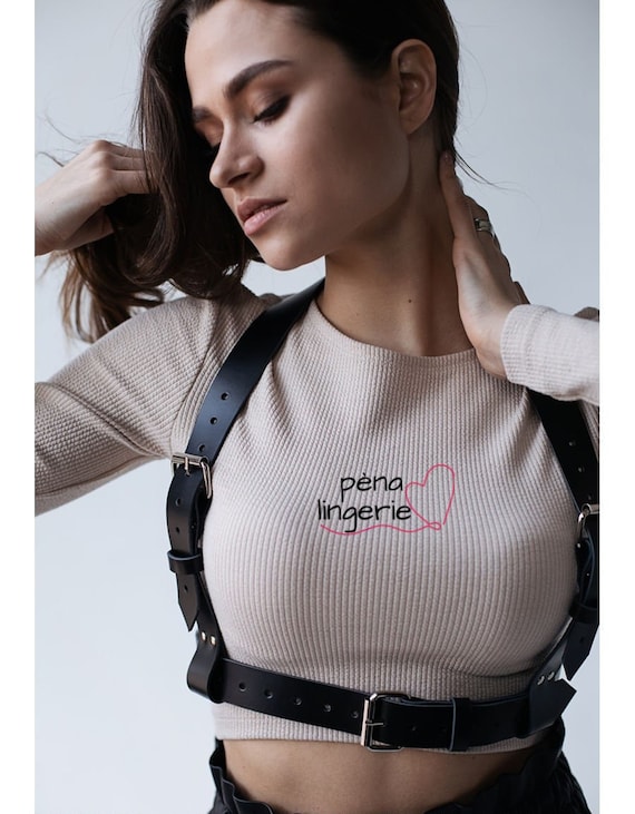 BELLY Waist Belt Leather Strap Body Harness Leg Garter Bondage Cosplay BDSM NEW Sexy Fashion Harness Leather Waist Belts for Women main image 2