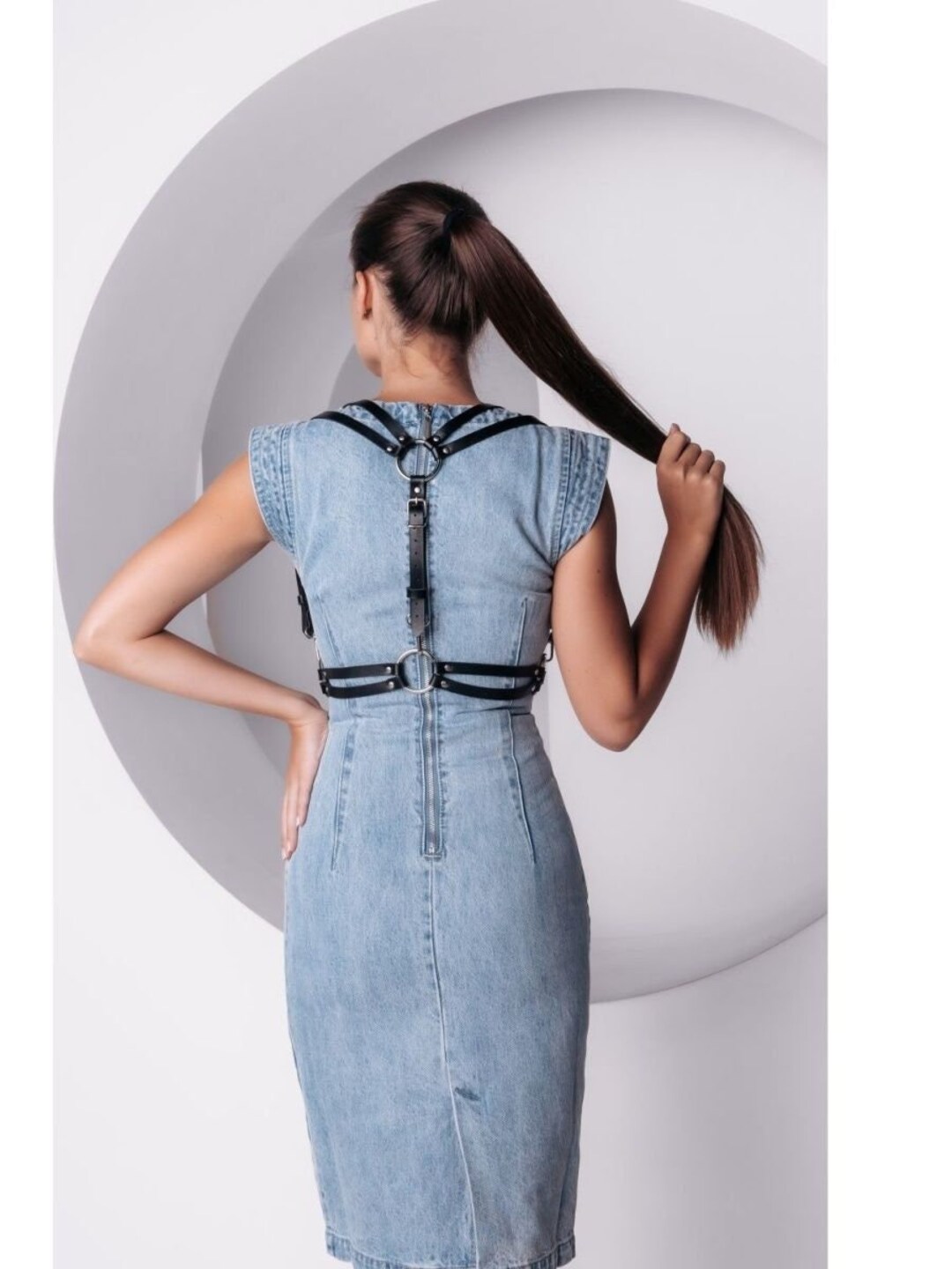 Simple Chest Harness Women Harness Outfit Stylish Adjust Etsy