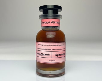 Apheruditē | 100% Natural Perfume Inspired by Aphrodite- Raspberry, Pomegranate, Pink Lotus, Rose de Mai, Chypre Base