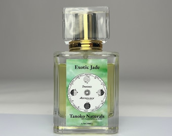 Exotic Jade | Gemstone inspired 100% natural perfume  Ylang, Mango, Bergamot, Pineapple, Magnolia, Yerba Mate, Marshmallow, Musk, Strawberry