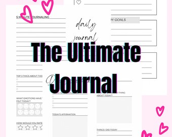 The Ultimate Journal with Mood Trackers and More!