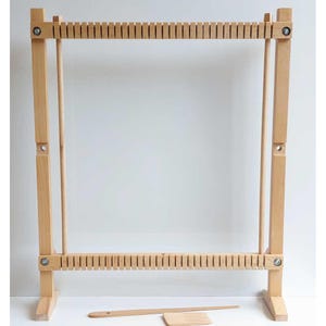 Wooden Weaving Loom Kit, Also Known as Tapestry Weave Loom Lap Heddle ...