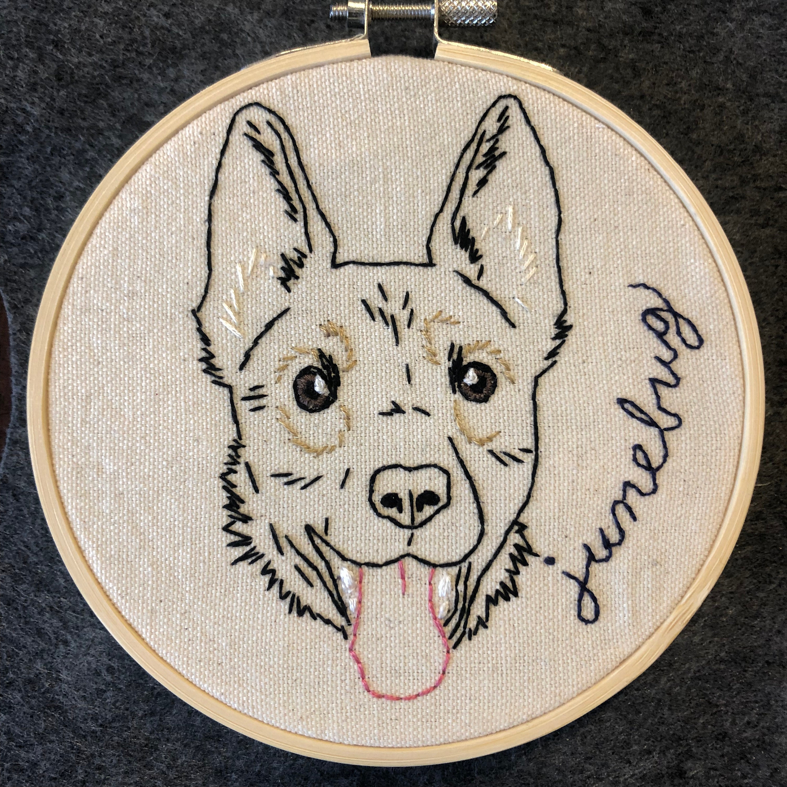 Custom Embroidered Pet Outline Portrait Simple Lines - Etsy Sweden custom-embroidered-pet-outline-portrait-simple-lines-etsy-sweden