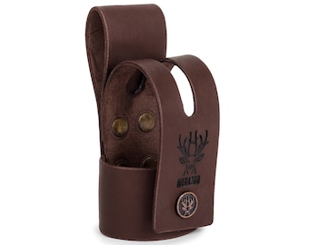 Handcrafted Leather Axe Belt Holster, Bushcraft Hatchet Holder