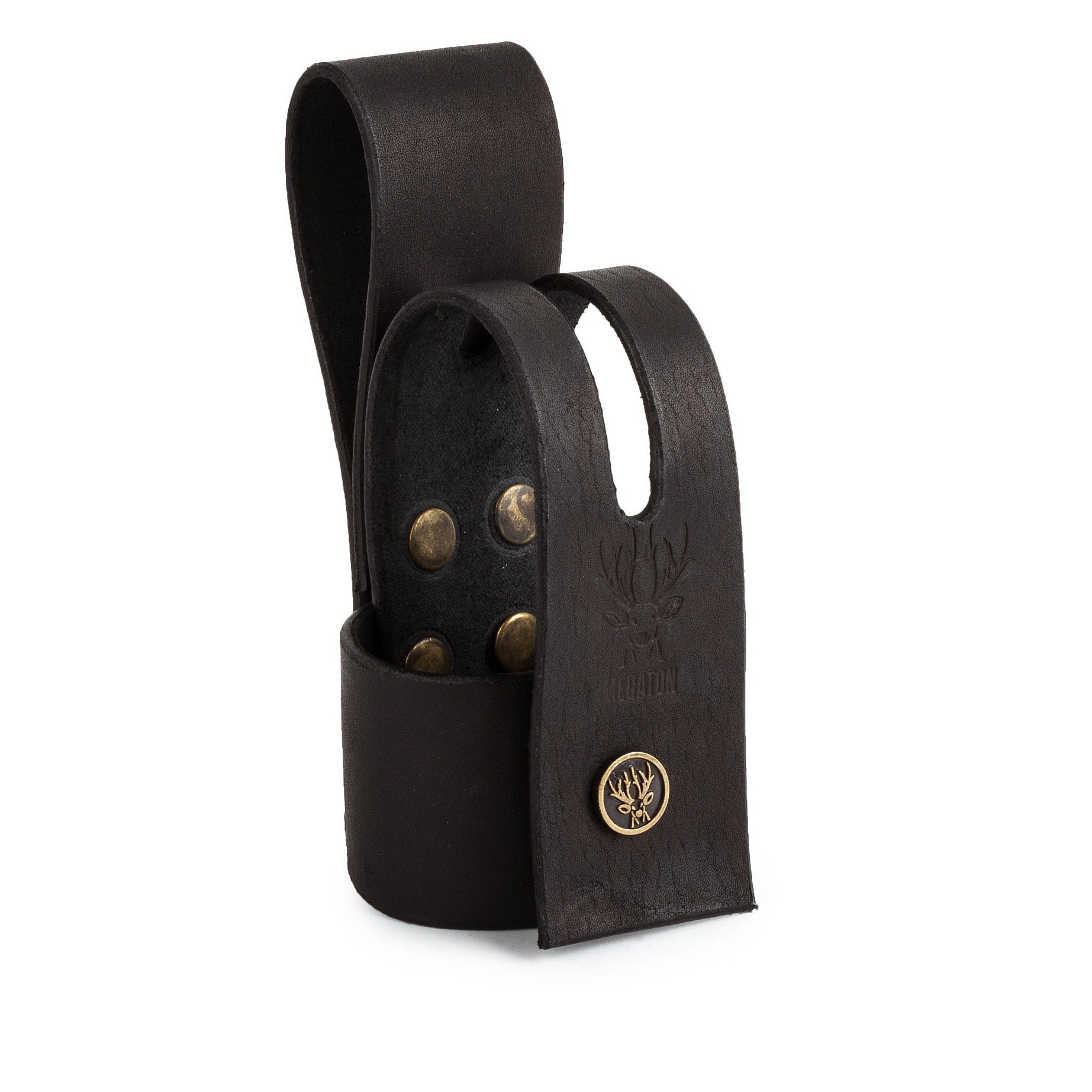 Étui de hache en cuir, porte-boucle de ceinture robuste