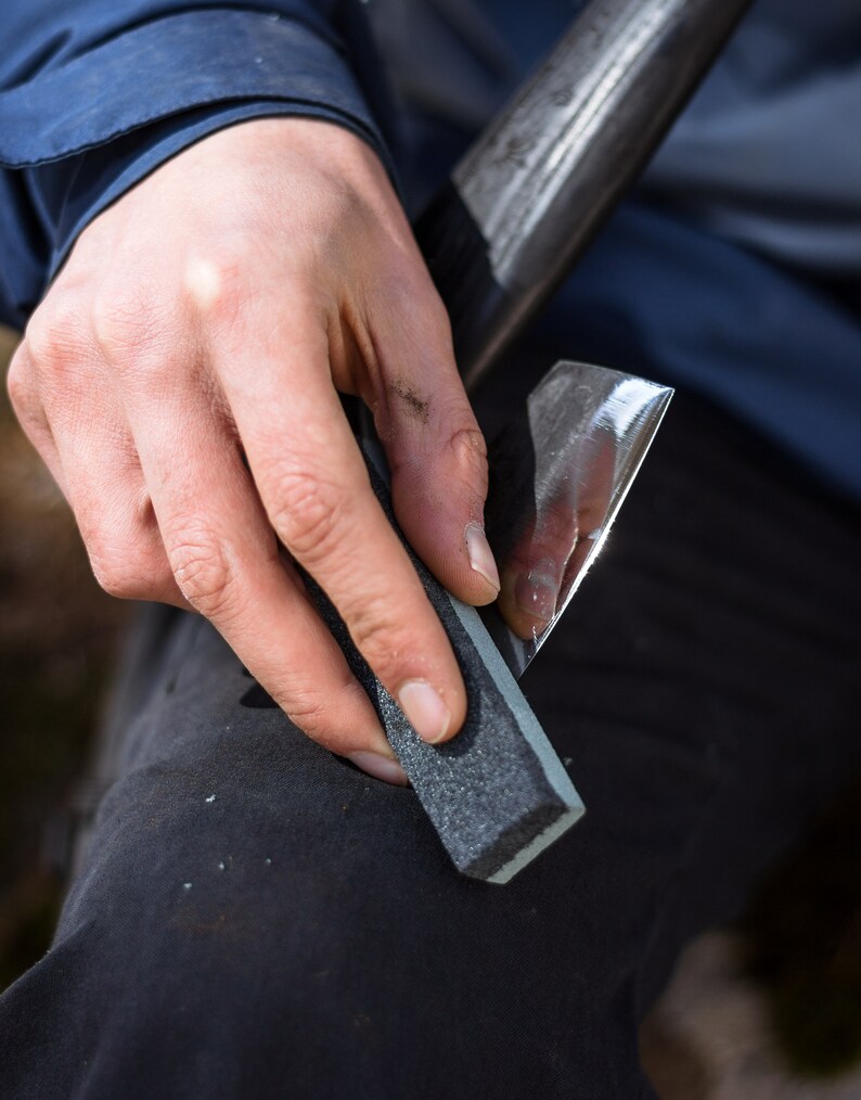 Megaton Axe Sharpening With Leather Case ,sharpening Stone Whetstone 2