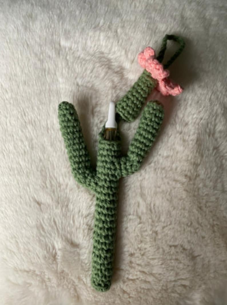 Cactus Vape Pen Holder/keychain Crochet Pattern / PDF / Digital