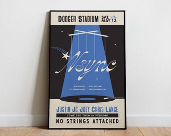 Nsync 90s Vintage Inspired 11x17 Digital Download