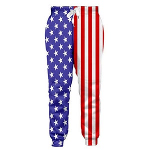 American Flag Yoga Leggings Distressed USA Flag Pants Camouflage Patriotic  American Flag Leggings 